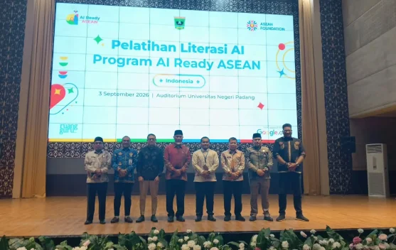 AI Ready ASEAN Masuk Sumbar, Guru dan Siswa Dibekali AI