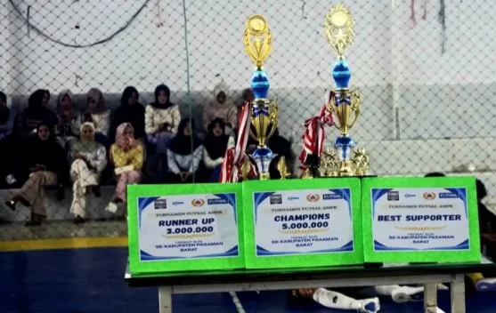 AMPB Cup 2 Tuntas, Pelajar Pasbar Unjuk Prestasi Futsal