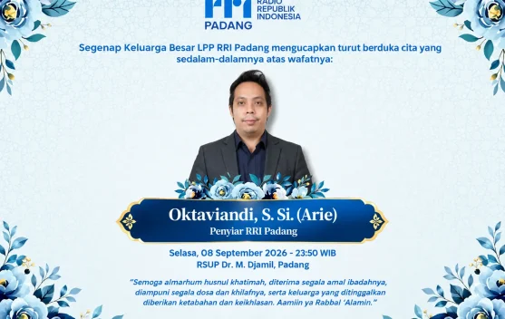 RRI Padang Berduka, Salah Satu Penyiar Terbaik "Arie Oktaviandi" Berpulang