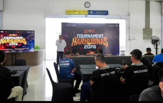 KAI Sumbar Semarakkan Harhubnas 2026 lewat E-Sport