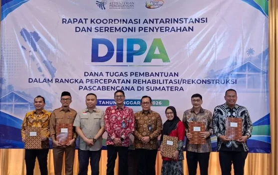 Empat Pasar di Pariaman Terima Tambahan Bantuan Anggaran Rehabilitasi Tahun 2026