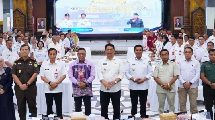 Bupati Barut Perkuat Sinergi P4GN Bersama BNNP Kalteng