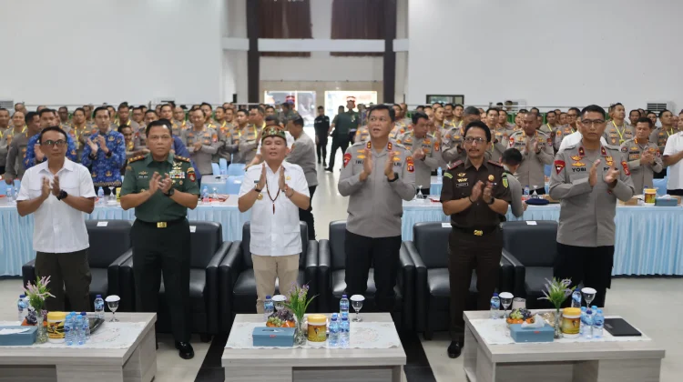 Perkuat Koordinasi Lintas Sektor, Polda Kalteng Gelar Rapim Polri