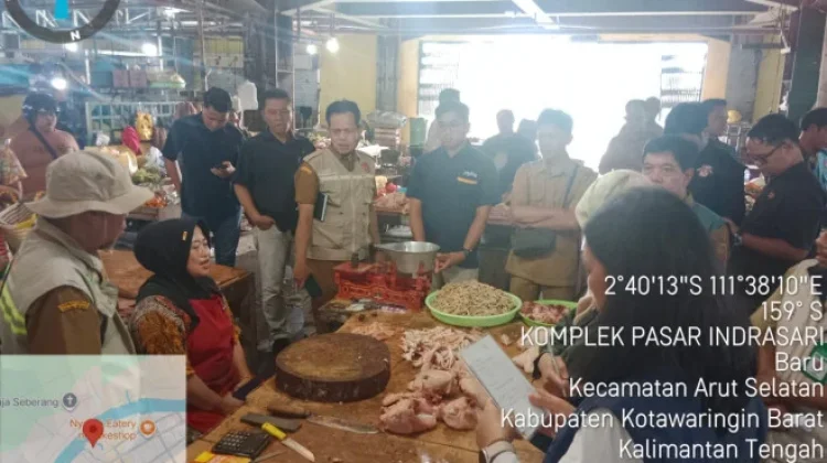Disperindagkop UKM Kobar Pantau Harga Bapok jelang Ramadan
