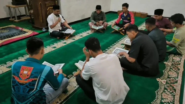 Ramadan di Mapolres Pulpis, Bintara Remaja Perkuat Spiritualitas