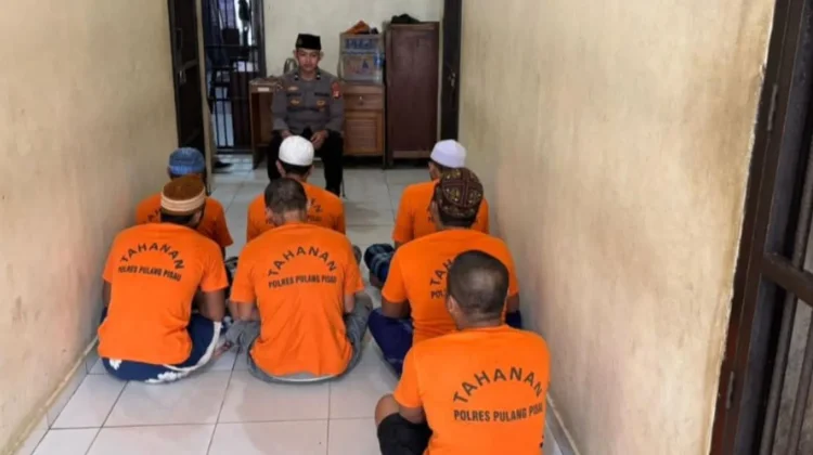 Polres Pulang Pisau Hadirkan Program Binaan Rohani di Balik Jeruji Besi