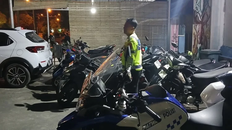 Penindakan Aksi Balap Liar, Belasan Motor Diamankan Polisi