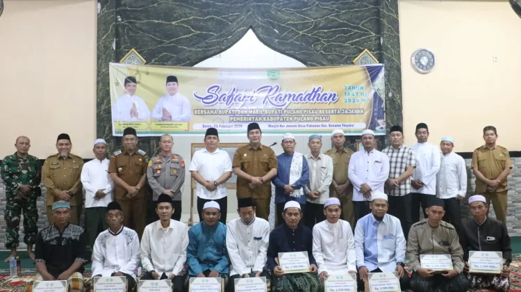 Safari Ramadan di Banama Tingang, Wabup Pulang Pisau Tekankan Sinergi Pembangunan