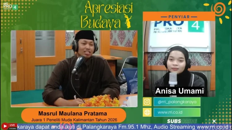 Mahasiswa UIN Palangka Raya Juara 1 Duta Penelitian Kalteng 2026