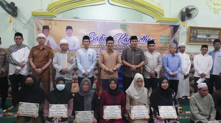 Bupati Pulang Pisau Ajak Tingkatkan Ibadah dan Sinergi di Safari Ramadan 1447 H