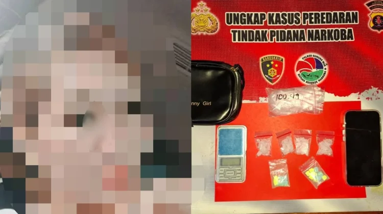 Wanita di Gunung Mas Diringkus Polisi, Diduga Jual Sabu dan Pil Ekstasi