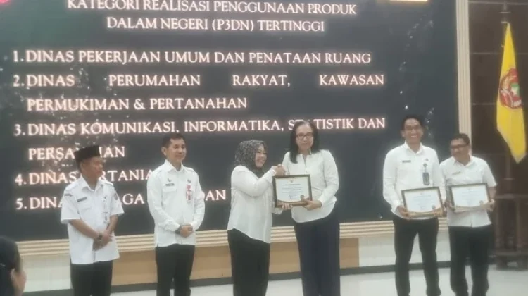 Diskominfo Kobar Borong Tiga Penghargaan pada Rakor TEPRA 2026