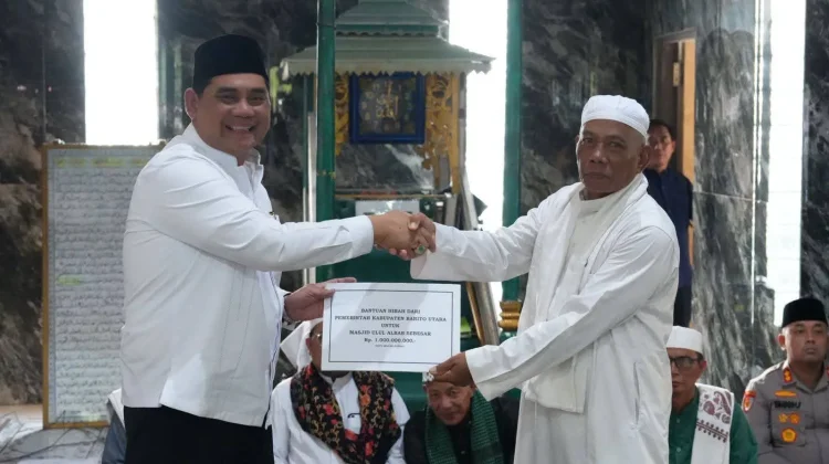 Masjid Benangin Terima  Rp1 Miliar dari Pemkab Barut