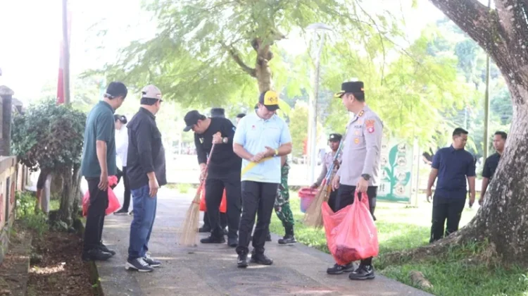 Gandeng Polisi, Pemkab Pulang Pisau Gelar Gerakan Indonesia ASRI