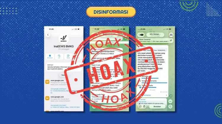 Cek Fakta - BMKG Tegaskan Akun Telegram InaEEWS Palsu dan Ilegal