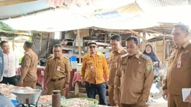 Wakil Bupati Barsel Pastikan Harga Pangan Stabil di Pasaran