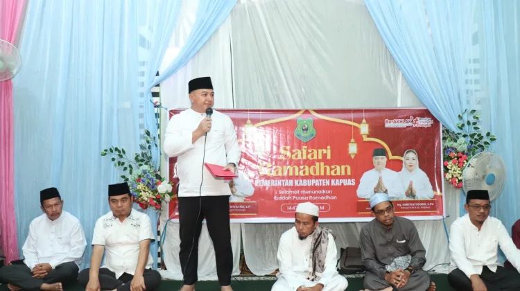 Wakil Bupati Kapuas Hadiri Safari Ramadan di Kecamatan Pasak Talawang