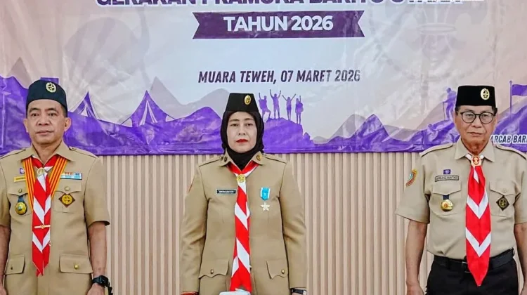 Maya Savitri Shalahuddin Pimpin Kwarcab Pramuka Barito Utara