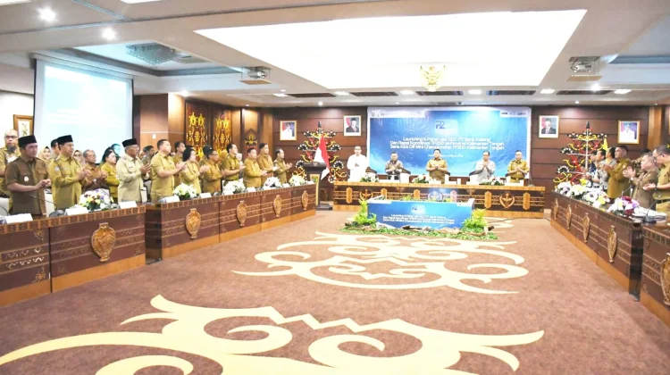 Wabup Barito Selatan Hadiri TP2DD Provinsi Kalteng 2026