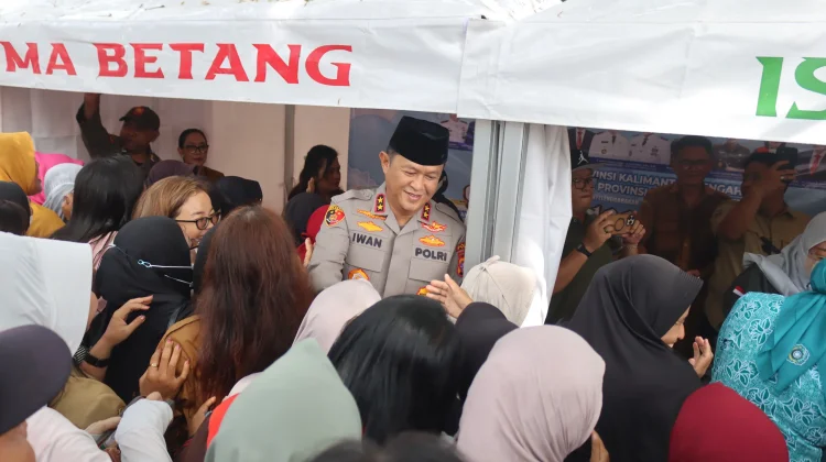 Polda Kalteng Dukung Pasar Murah untuk Stabilkan Harga Pangan jelang Lebaran