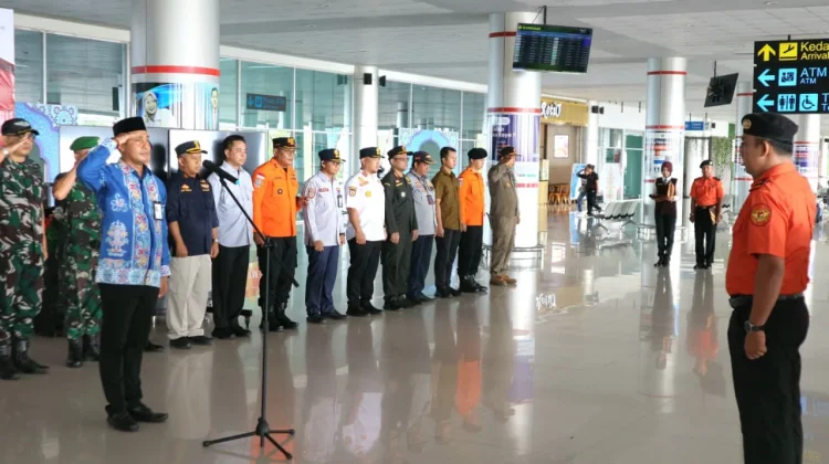Pemprov Dukung Kesiapan Angkutan Udara Lebaran 1447 H di Bandara Tjilik
