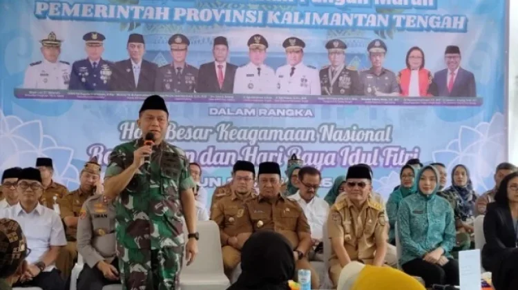 Pangdam XXII/TB Apresiasi Gerakan Pangan Murah dan Pasar Murah jelang Idulfitri