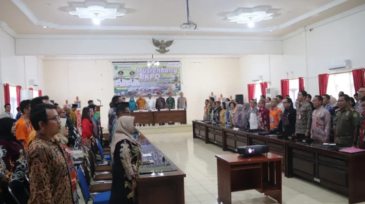 Pemkab Gelar Musrenbang RKPD 2027, Bupati Barsel Tegaskan 5 Arahan Khusus