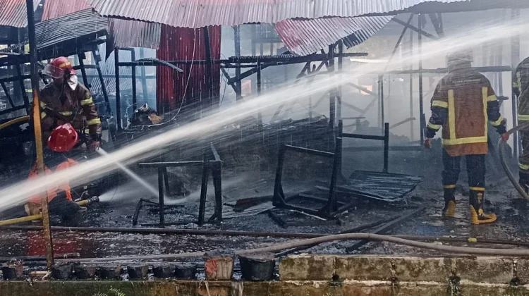 Wahana dan Pusat Kuliner Terbakar, Kerugian Diperkirakan Mencapai Rp 80 Juta