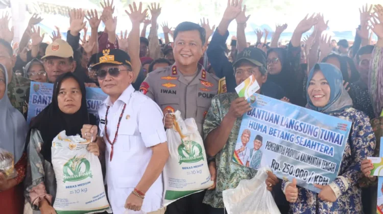 Kapolda Kalteng Apresiasi Bantuan Pangan Murah bagi Warga Kobar jelang Idul Fitri