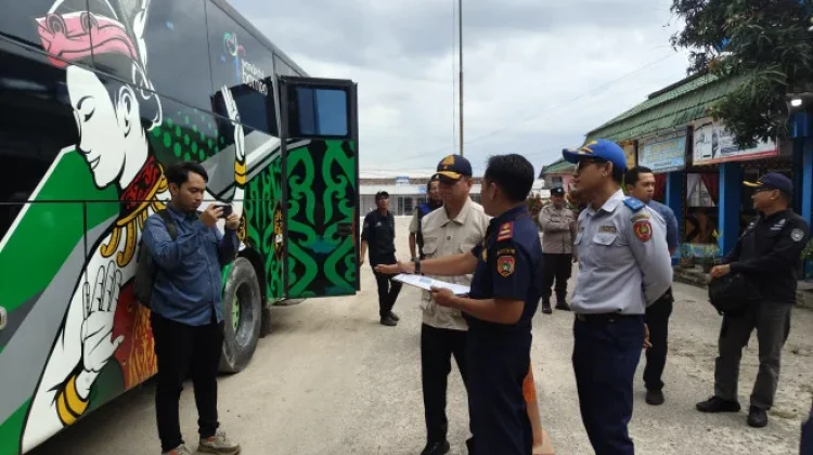 Kawal Arus Mudik, Tim Gabungan Sidak Terminal Natai Suka