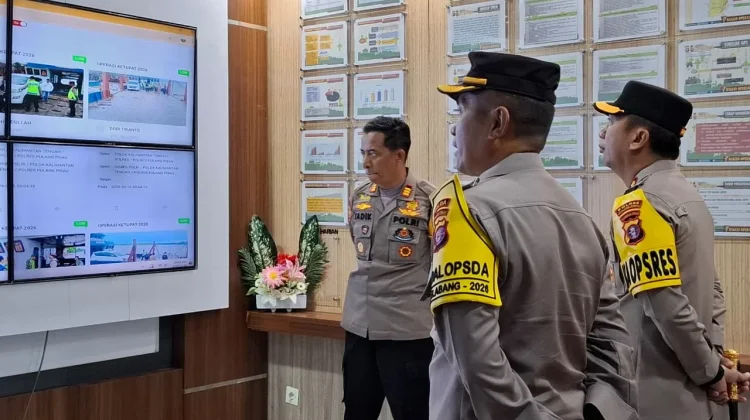 Karoops Polda Kalteng Cek Pos Terpadu Operasi Ketupat Telabang 2026