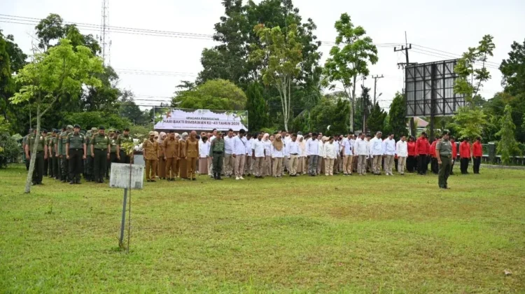 Dishut Kalteng Ikuti Upacara Peringatan Hari Rimbawan Tahun 2026