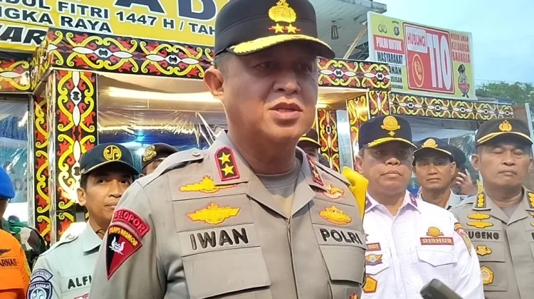 350 Personel Gabungan Sisir Kalteng jelang Takbiran, Pastikan Lebaran Kondusif