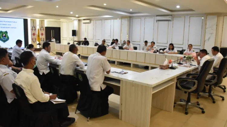 Pemkab Kapuas Gelar Rapat Koordinasi Pelayanan Publik,Perkuat Sinergi Pelayanan