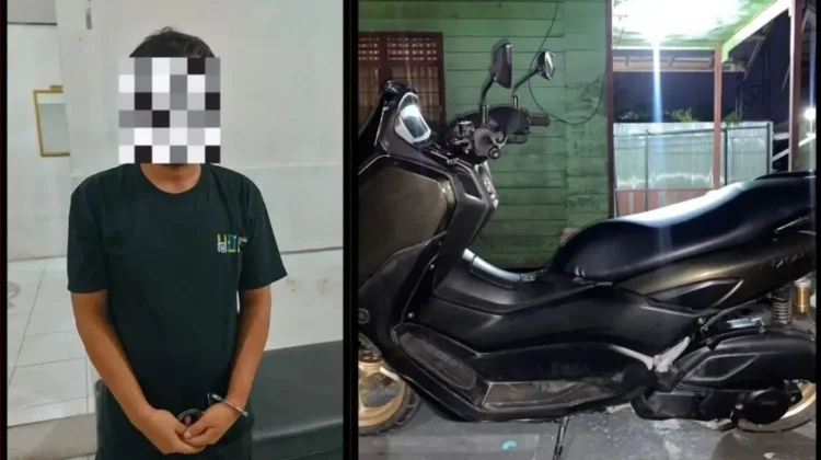 Gelapkan Motor Perusahaan, Pria di Sampit Diringkus Polisi