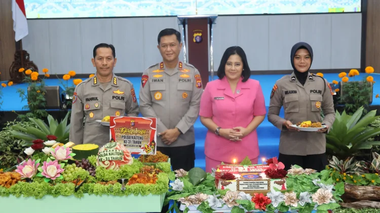 Syukuran HUT ke-31 Polda Kalteng, Saatnya Lebih Profesional