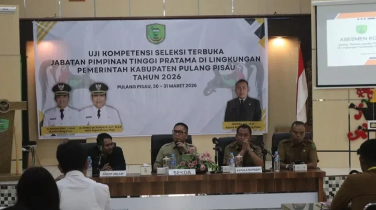 Pemkab Pulang Pisau Perkuat Profesionalisme ASN Melalui Seleksi JPT Pratama