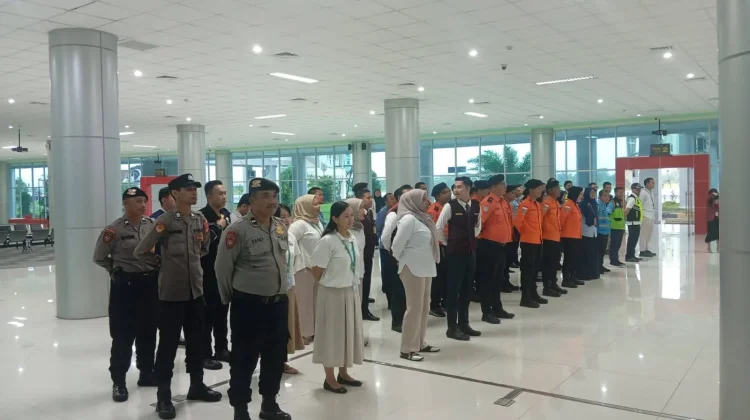 Polresta Palangka Raya Tutup Pos Mudik Lebaran 2026 di Bandara Tjilik Riwut