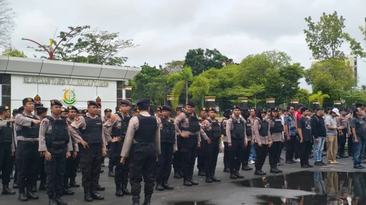 Polresta Palangka Raya Siagakan 83 Personel Amankan Aksi Damai SEMMI Kalteng