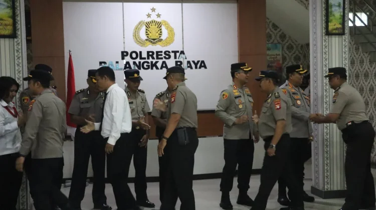 Kapolresta Palangka Raya Pimpin Halal Bihalal, Perkuat Soliditas Personel