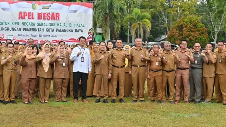 Pemko Gelar Apel Besar, Semua ASN Diminta Giat Bekerja dan Dukung Program Nasional