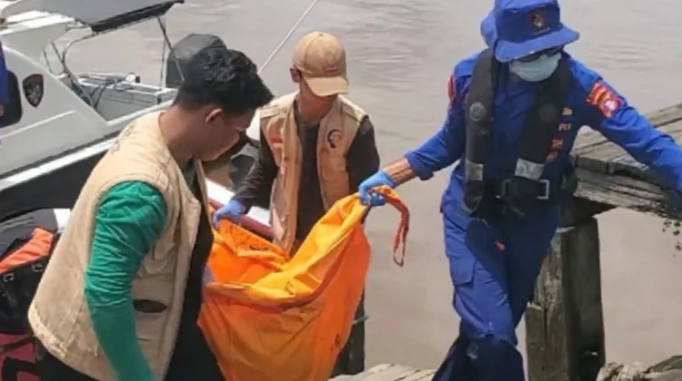 Jenazah Korban Kapal Terbakar di Kotim Ditemukan Mengapung di Sungai Mentaya