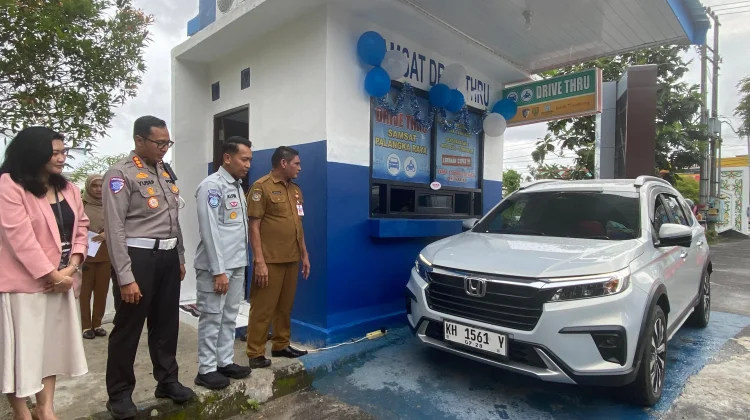 Selain Samsat Palangka Raya, Drive Thru Pajak di Kapuas