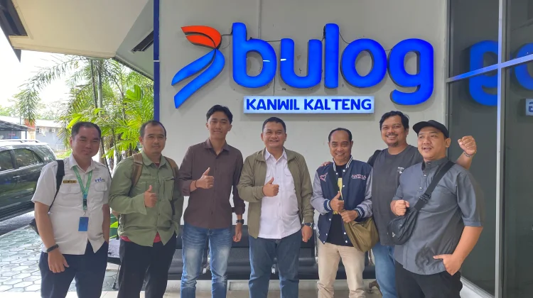 Kepala Bulog Kalteng Berganti, Budi Sultika Pamit dengan Awak Media