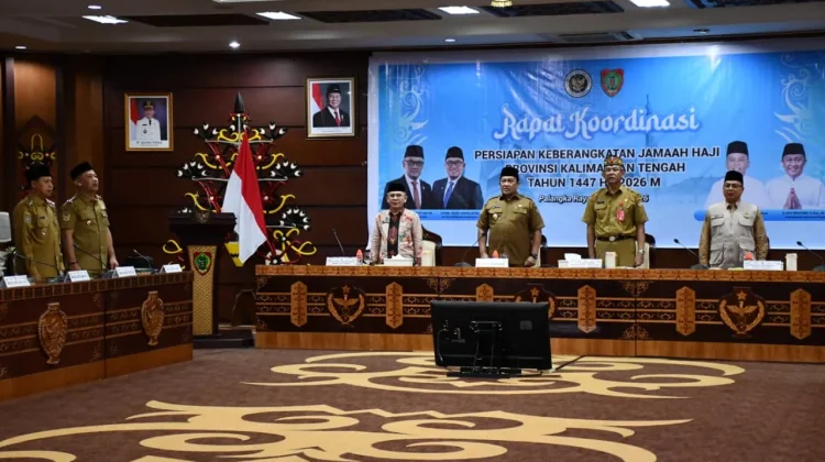 Bupati Barsel Hadiri Rakor Persiapan Pemberangkatan Calon Jemaah Haji 2026
