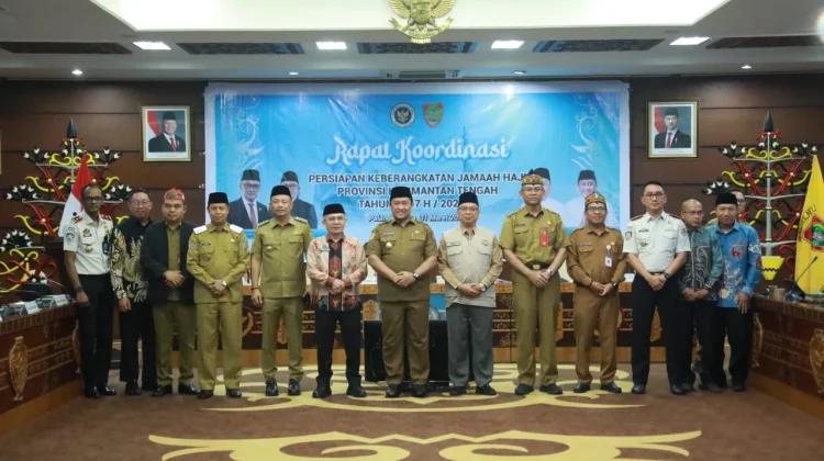 Pemprov Kalteng Gelar Koordinasi Kesiapan Layanan Haji 2026