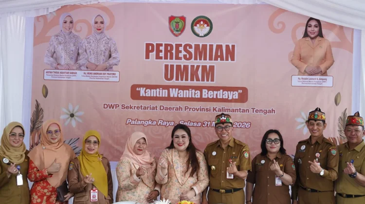 DWP Kalteng Luncurkan Kantin Wanita Berdaya