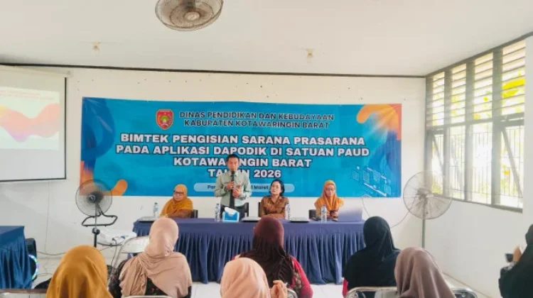 Perkuat Validitas Data, Guru PAUD Kobar Ikuti Bimtek Sarpras Dapodik