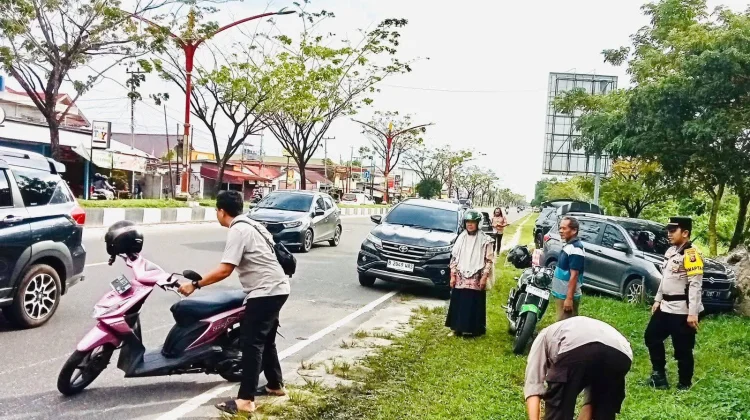 Aksi Begal di Jalan Yos Sudarso Palangka Raya, Gelang Emas 24 Gram Raib