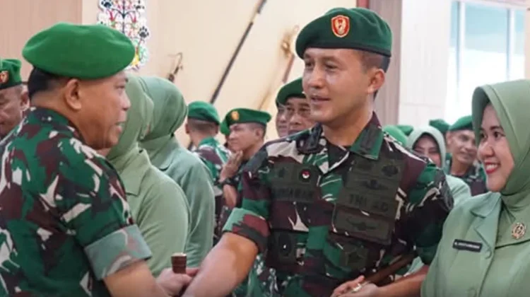 Dandim 1016 Palangka Raya Raih Pangkat Kolonel